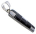 Sterling Silver Black Jade Mother Of Pearl Inlay Slide Pendant RS42793